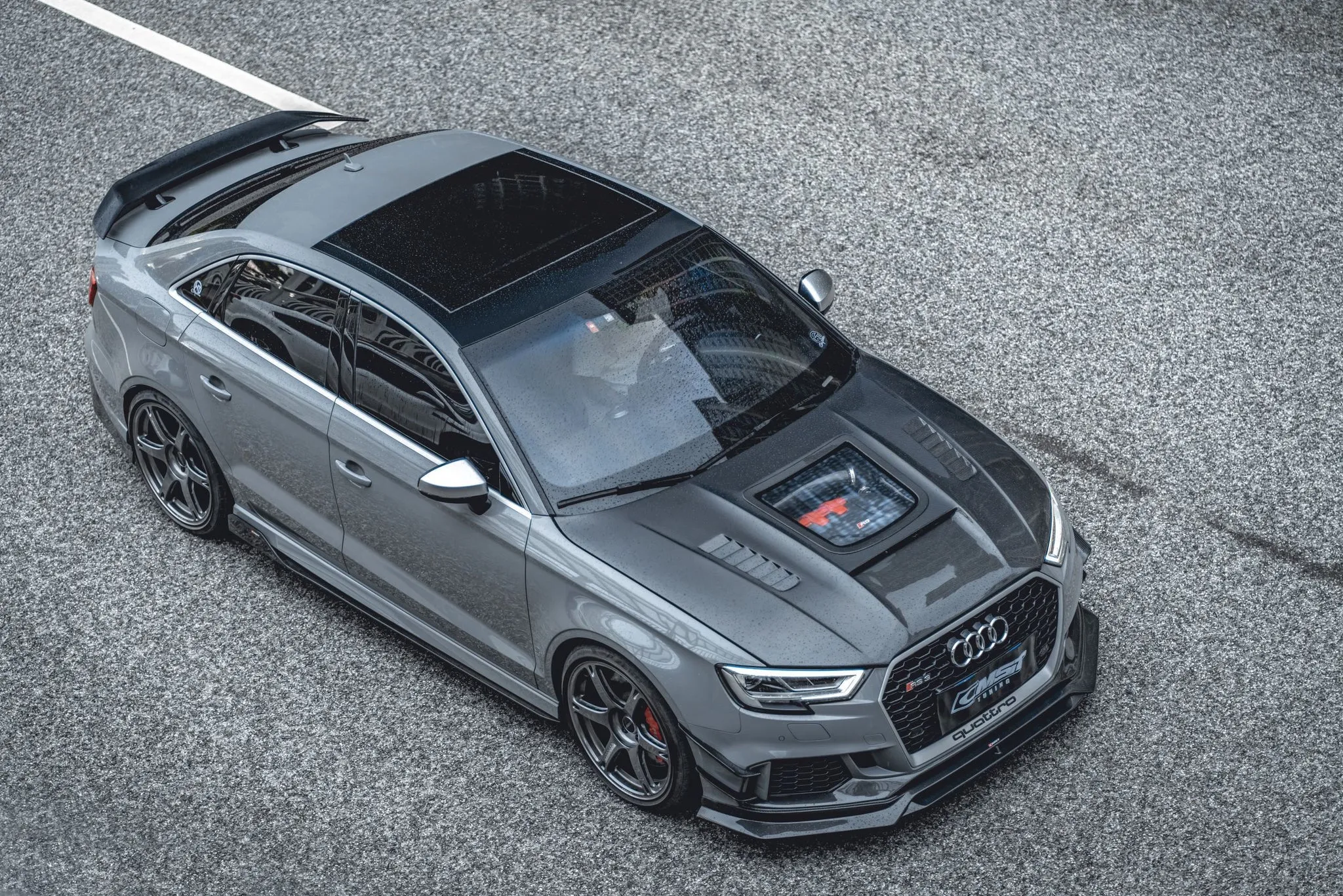 Check our price and buy CMST Carbon Fiber Body Kit set for Audi RS3!