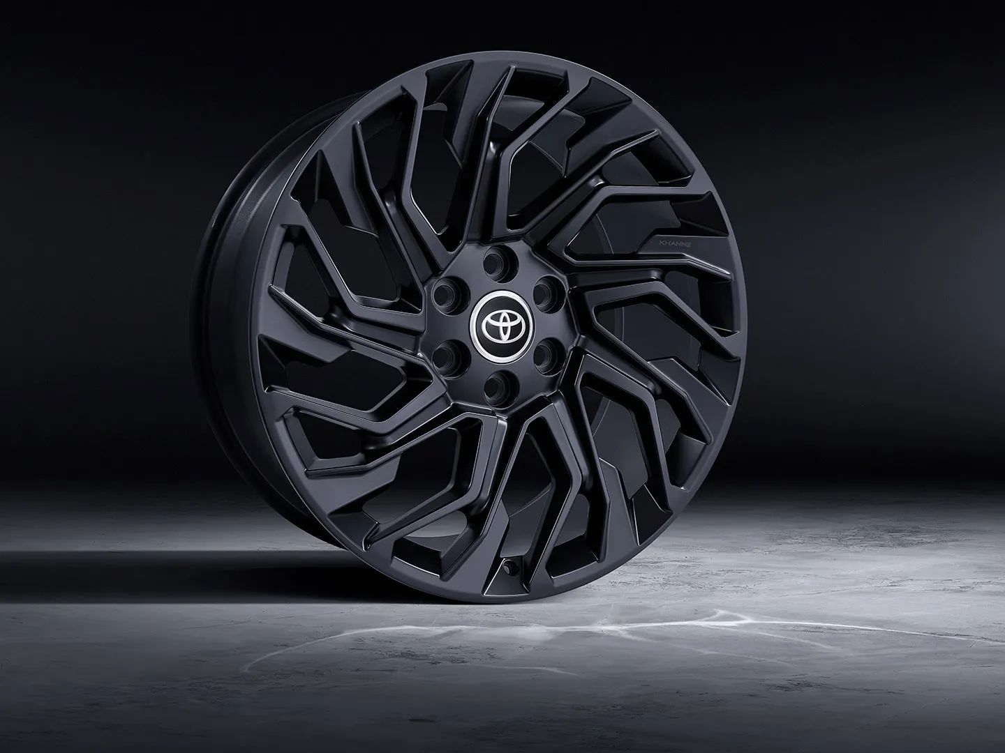 Khann KW LT2 Black Satin — detail