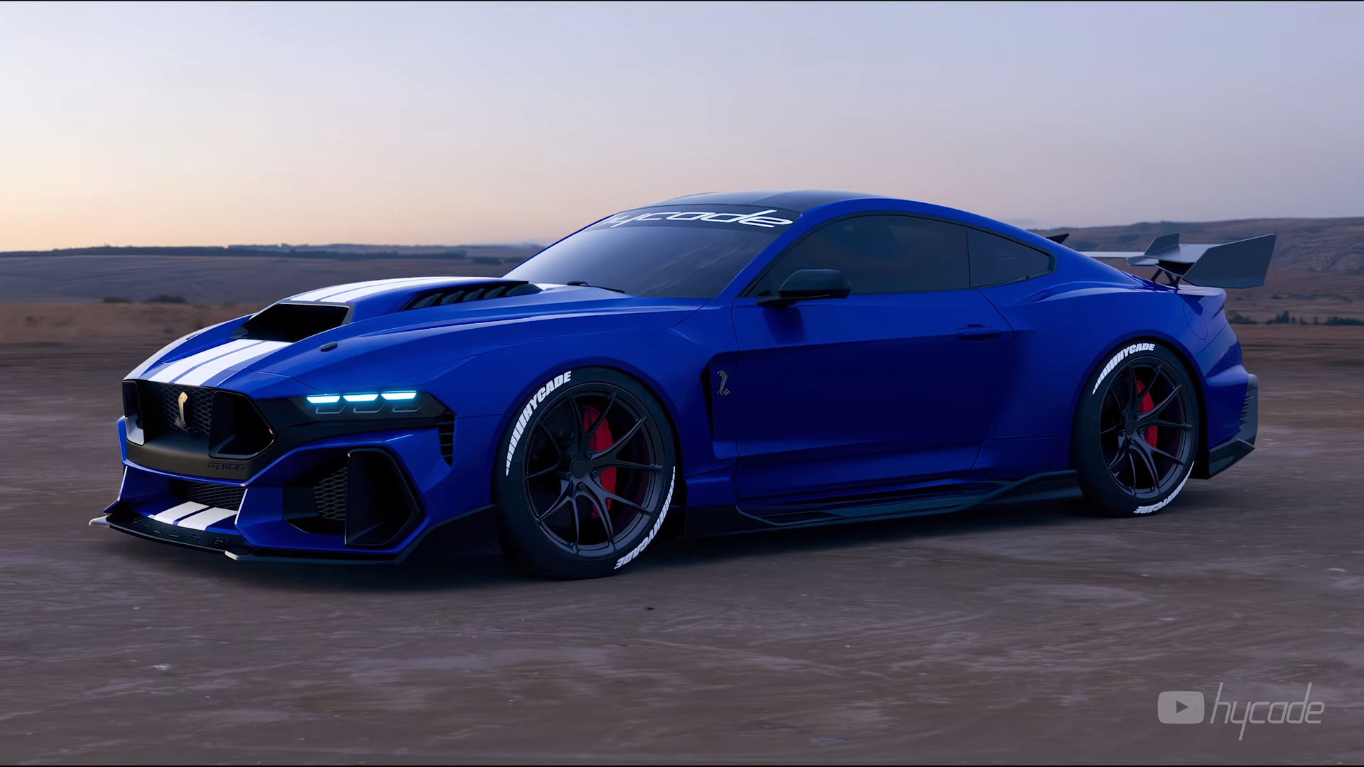Ford Mustang GT 2024 Custom Body Kit by Hycade Køb med levering