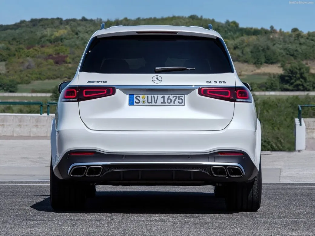 Rear diffuser AMG 63 Design 2.0 Carbon for Mercedes-Benz GLS AMG X167 AMG GLS 63