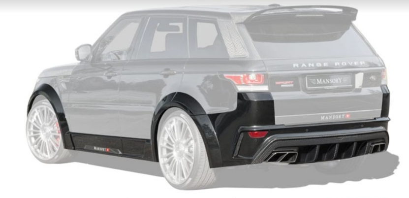 Widebody kit I Mansory Carbon for Land Rover Range Rover Sport II