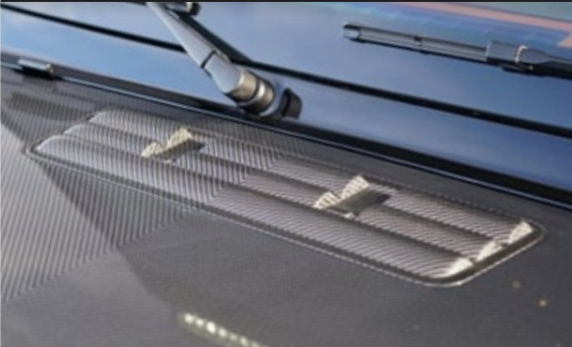 Air outtake for engine boonet Mansory Carbon for Mercedes G-class G500 / AMG G63 W463A