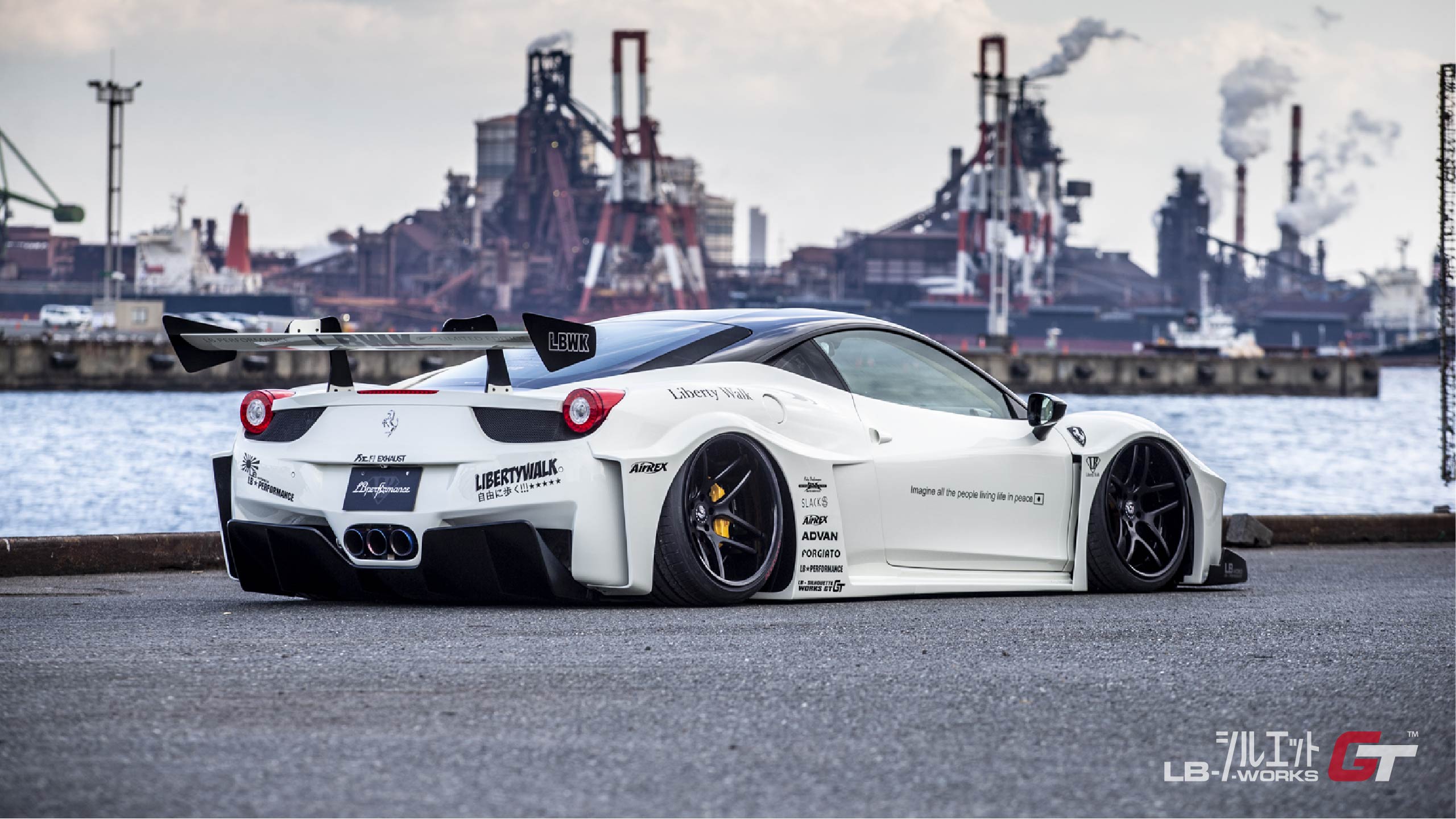 Check our price and buy Liberty Walk body kit for Ferrari 458 GT!