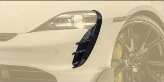 A ir intake splitter Mansory Carbon for Porsche Taycan