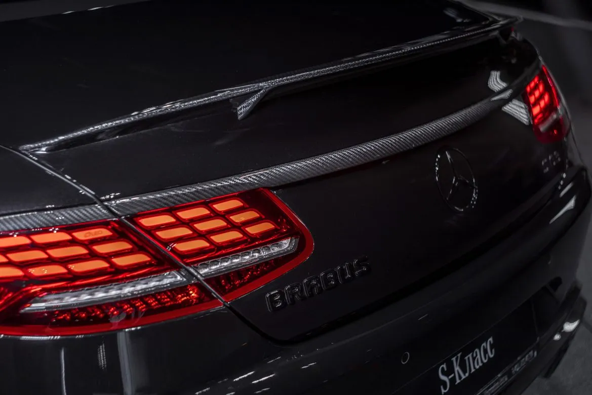 Add ons above tail lights Carbon for Mercedes S-class Coupe C217 Restyling