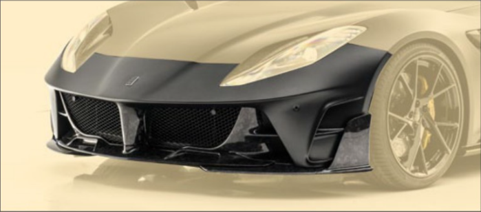 Front bumper Mansory Carbon for Ferrari 812 Stallone GTS