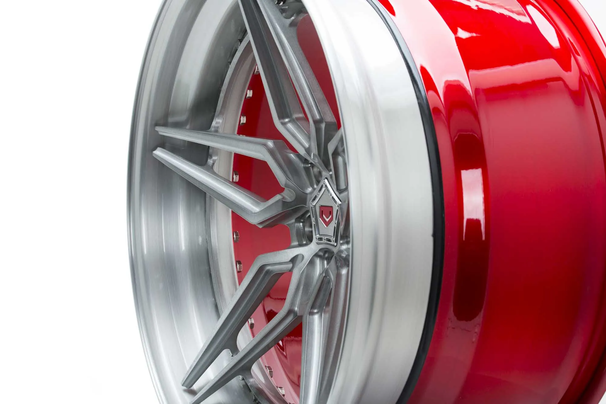 Vossen M X1 3 PIECE 3-piece forged wheel — mounted on vehicle
