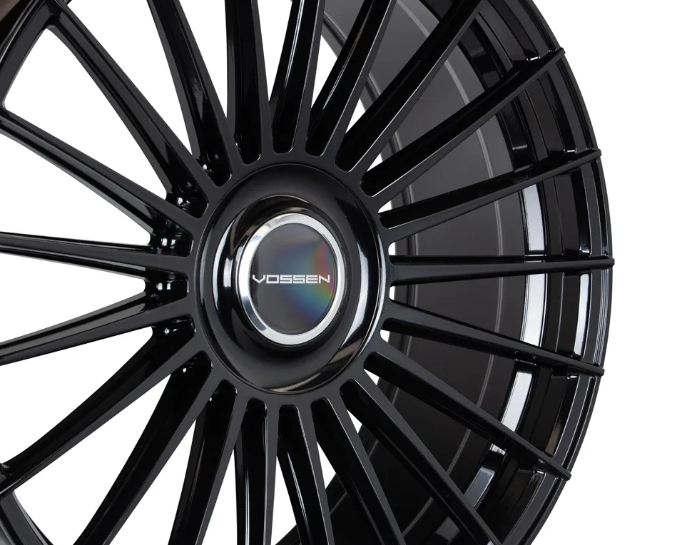Vossen HF 8 hybrid forged wheel — close-up spoke detail