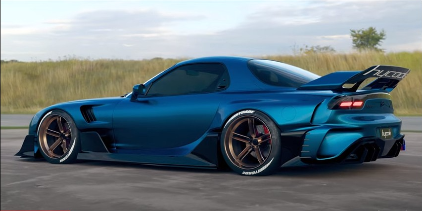 Mazda Rx7 Custom Body Kit By Hycade Buy With Delivery, Installation 