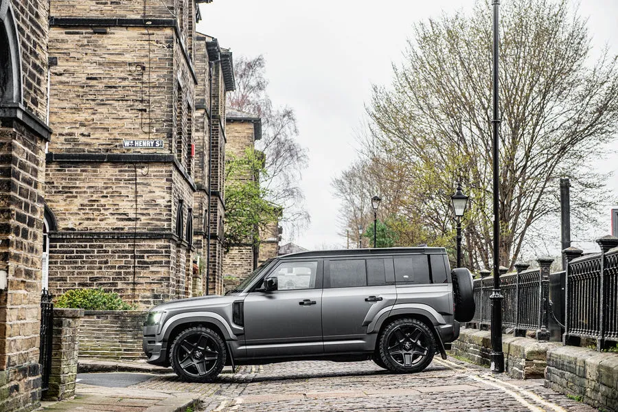 Check our price and buy Kahn Design carbon fiber body kit set for Land Rover Defender 110 wide track