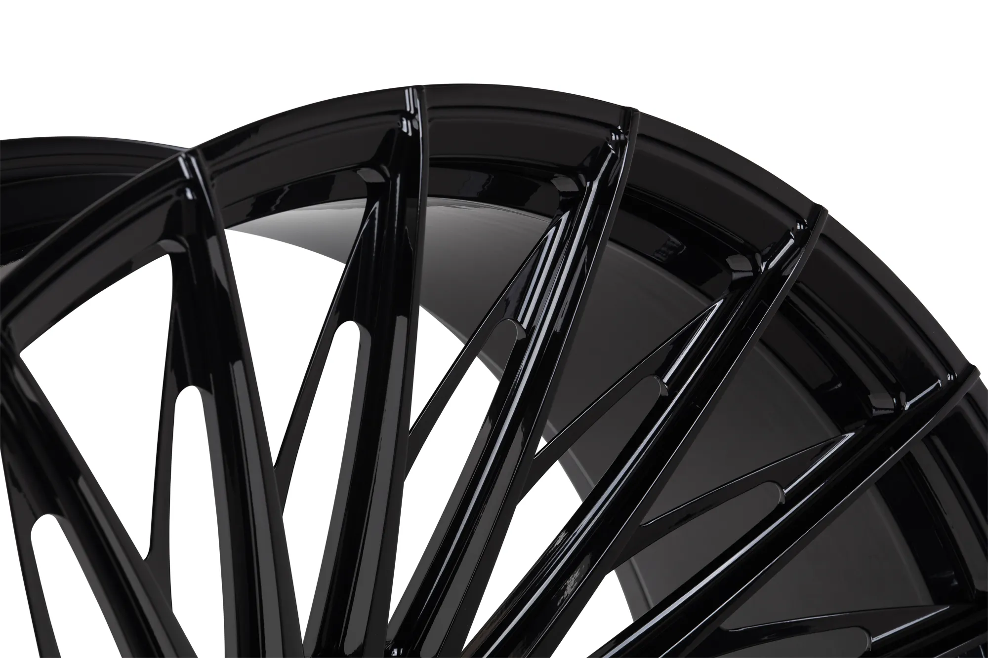 Vossen S17 15T forged wheel — close-up spoke detail