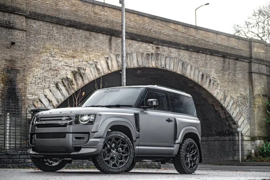 Check our price and buy Kahn Design carbon fiber body kit set for Land Rover Defender 90 wide track