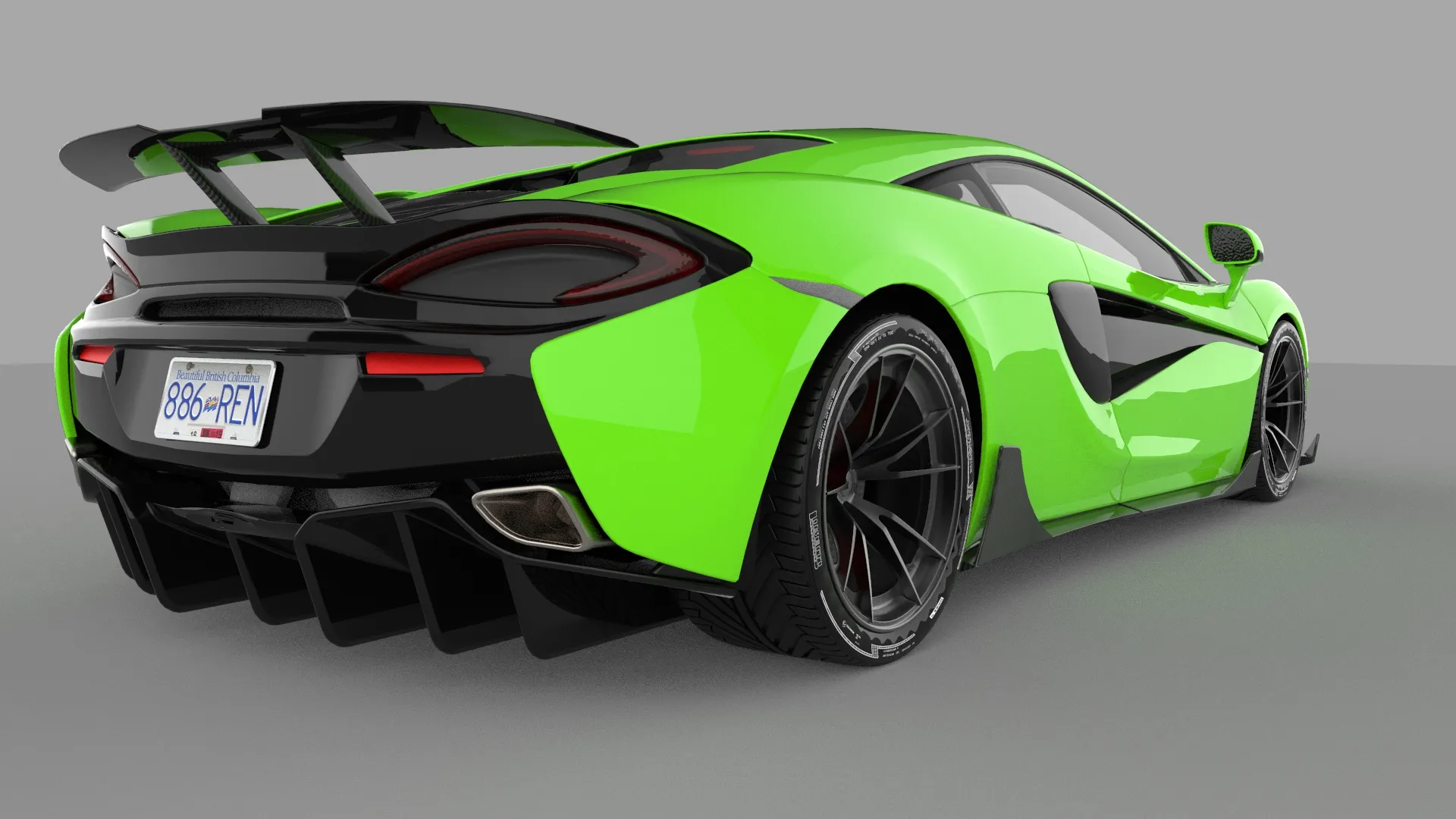 Check price and buy Duke Dynamics Body kit set for McLaren 570s
