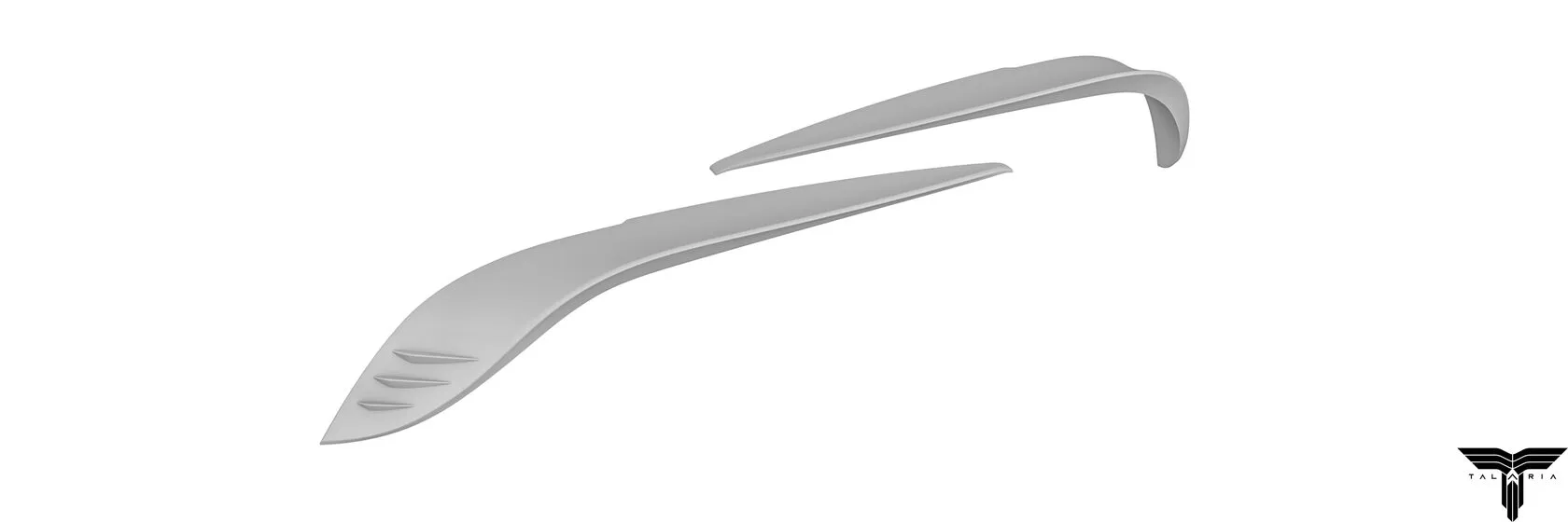 Rear stop light spoiler Carbon Talaria for Toyota Supra A90/A91