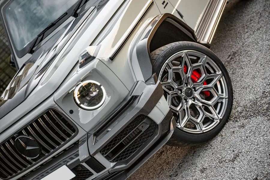 Check our price and buy Kahn Design carbon fiber body kit set for Mercedes-Benz G-class W463A