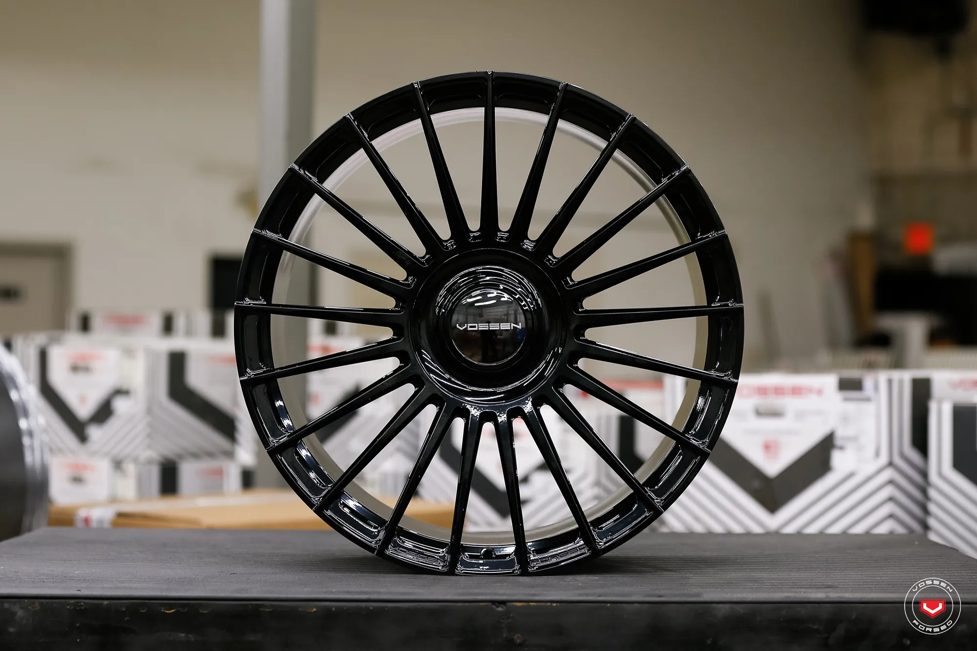 Vossen S17 13 forged wheel — full set display