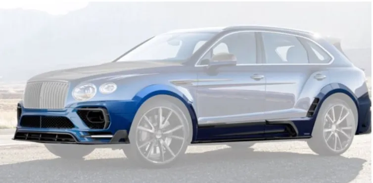 Widebody kit Mansory Carbon for Bentley Bentayga W12 2020