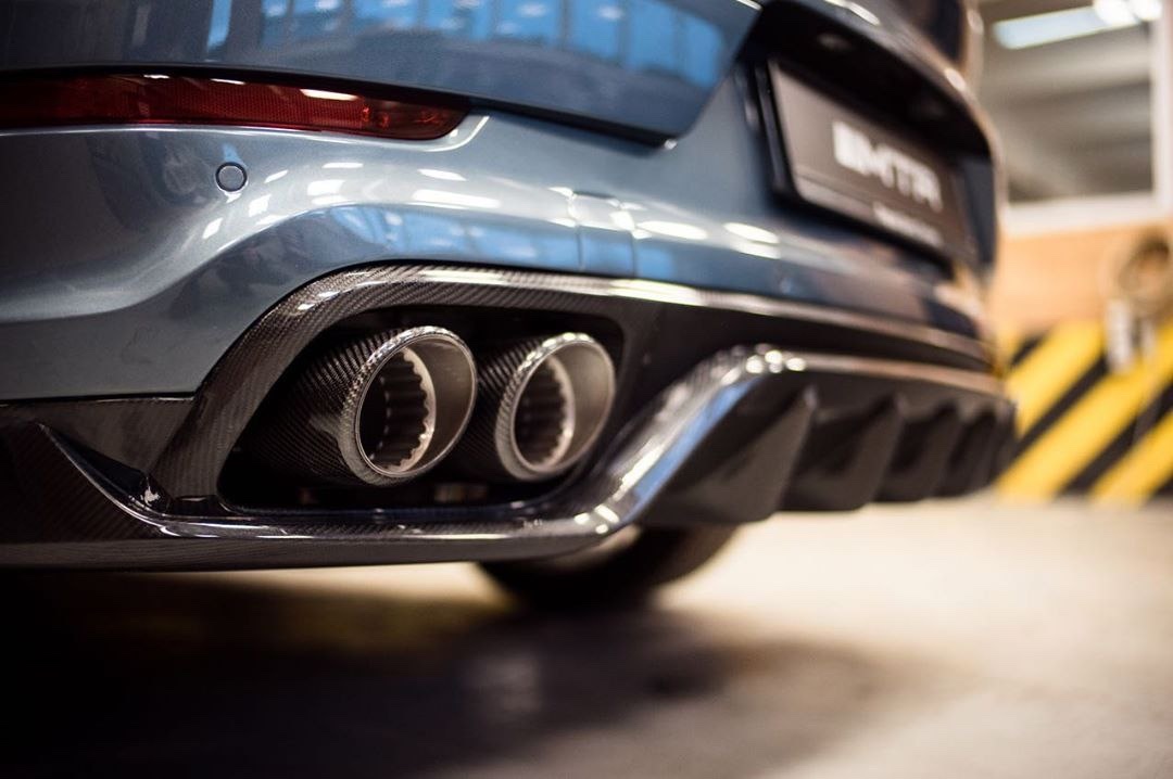 Widebody carbon kit set for Porsche Cayenne Coupe