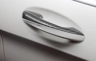 Door handle inserts Forged Carbon for Mercedes S-class W222 Restyling