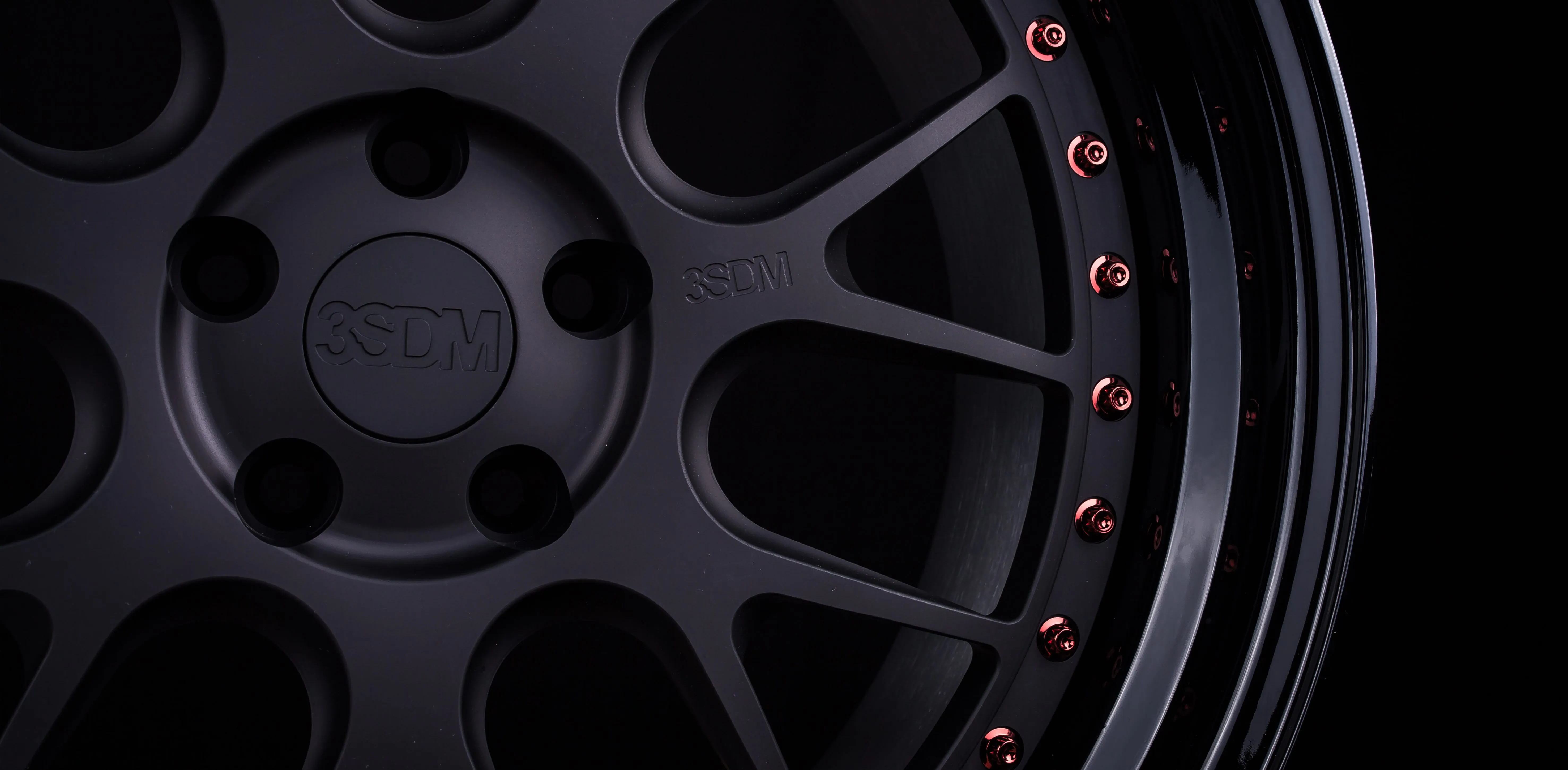 3SDM 3.01 FX3 3-Piece Forged Wheel — mounted on performance vehicle
