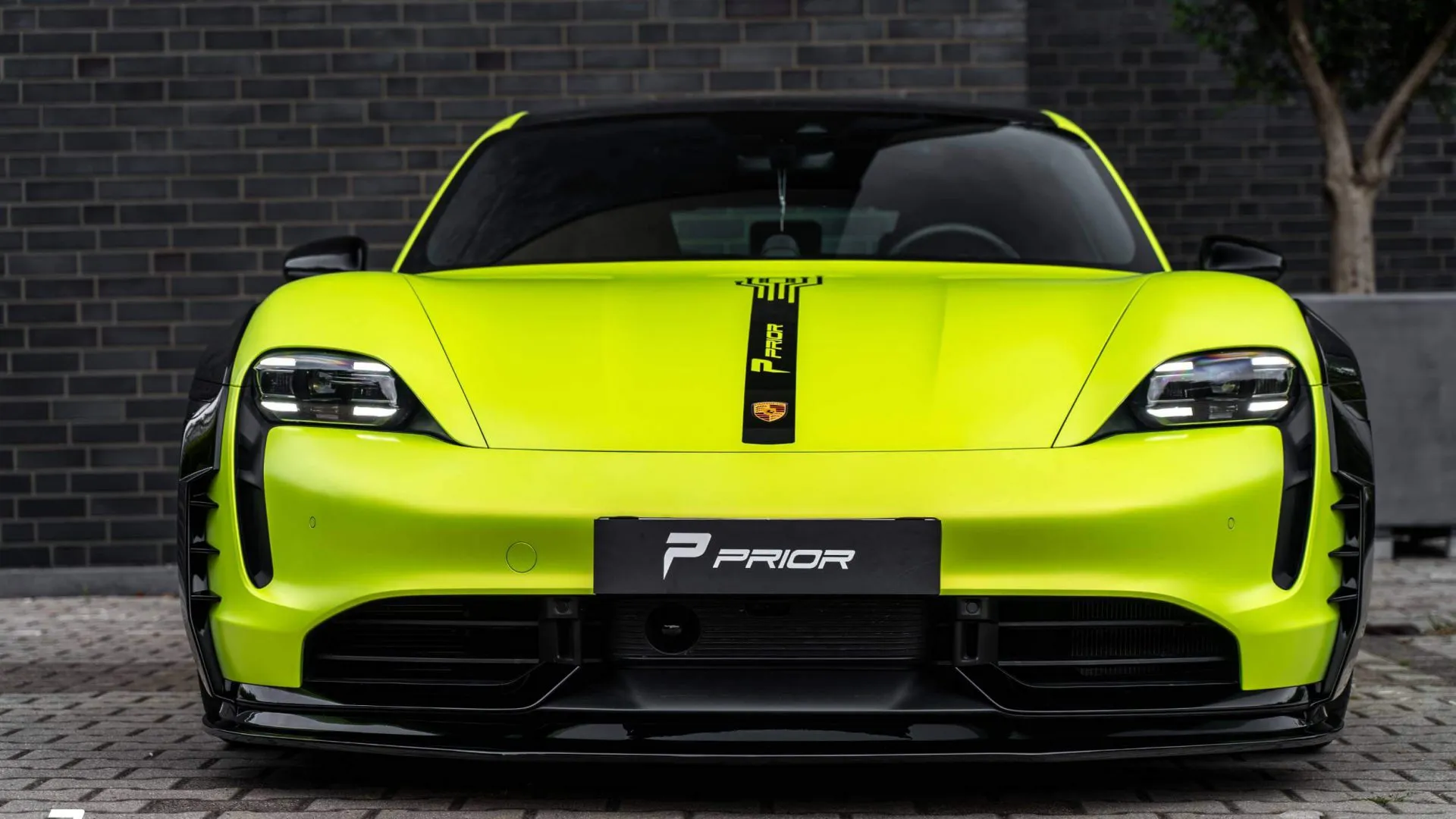 Front Spoiler Prior Design PD TE widebody for Porsche Taycan
