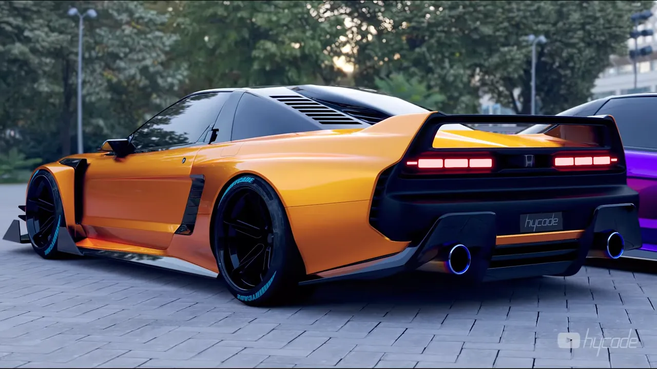 Honda NSX Custom Body Kit by Hycade
