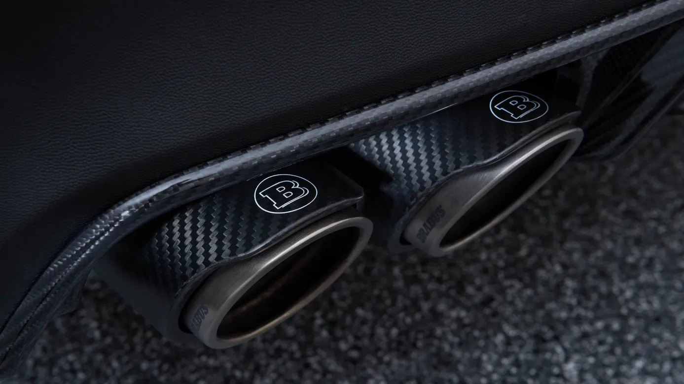 Sport exhaust system Brabus Carbon for Mercedes GLС AMG X253 AMG GLC 63