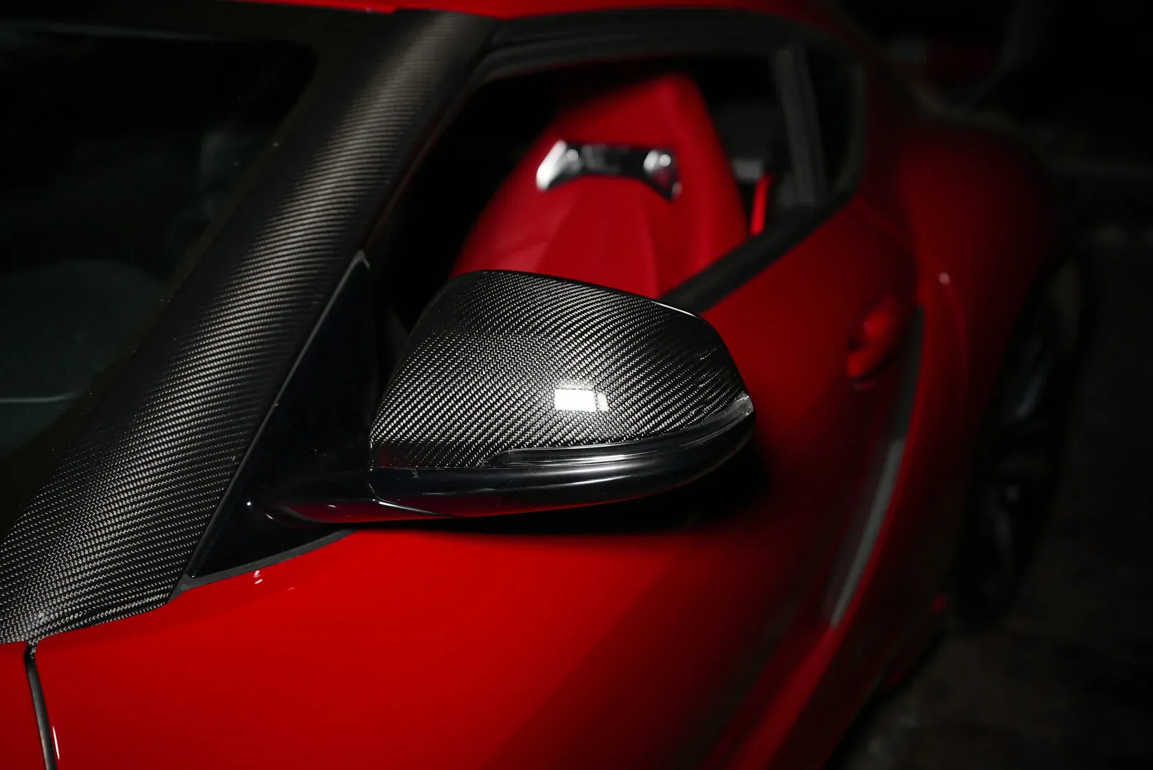 Mirror caps Carbon Talaria for Toyota Supra A90/A91