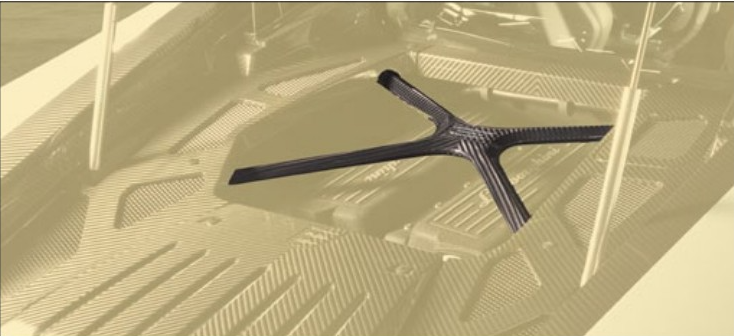 Carbon engine cross Mansory for Lamborghini Huracan