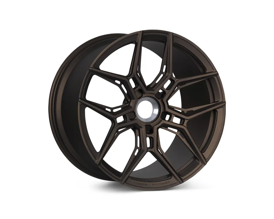 Vossen EVO 4R forged wheel — mounted on vehicle