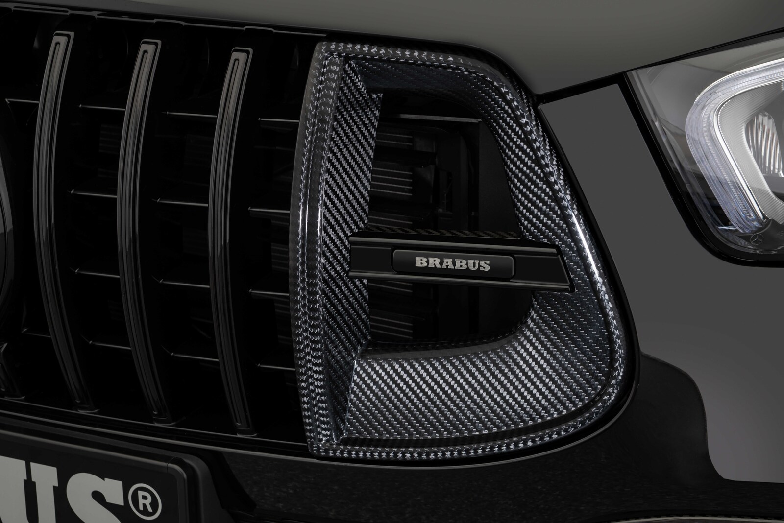 Check price and buy Brabus Carbon Fiber Body kit set for Mercedes GLE SUV AMG V167 AMG GLE 63