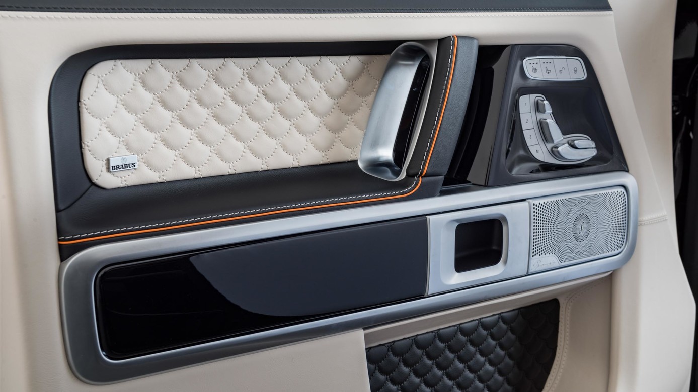 Brabus Upper East Side style interior for Mercedes G-class W463A AMG G 63