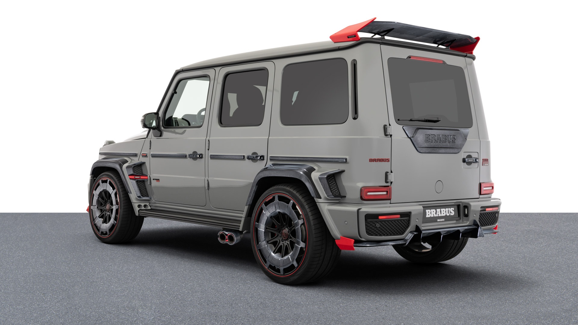 Rocket Edition Carbon Fiber Body kit set Brabus 900 for Mercedes-Benz  G-class W463A AMG G63