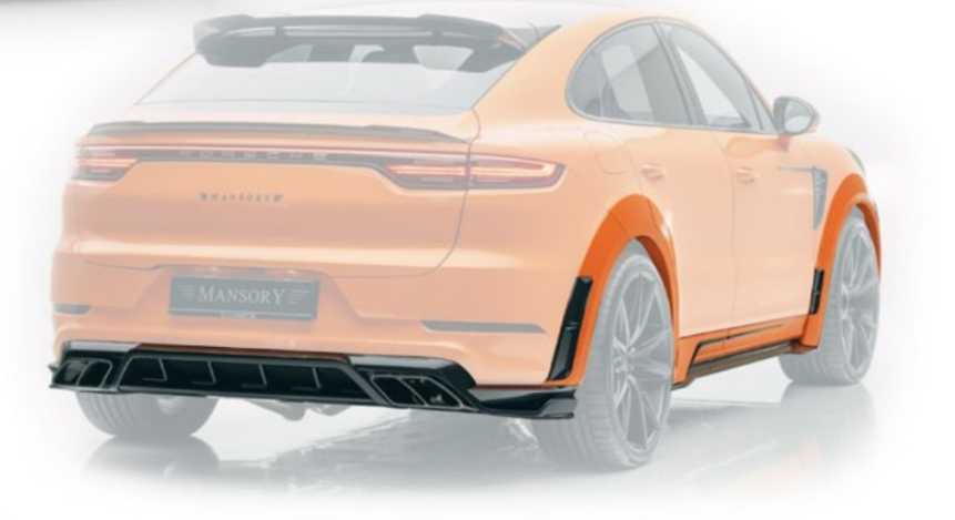 WideBody kit Mansory Carbon for Porsche Cayenne Coupe