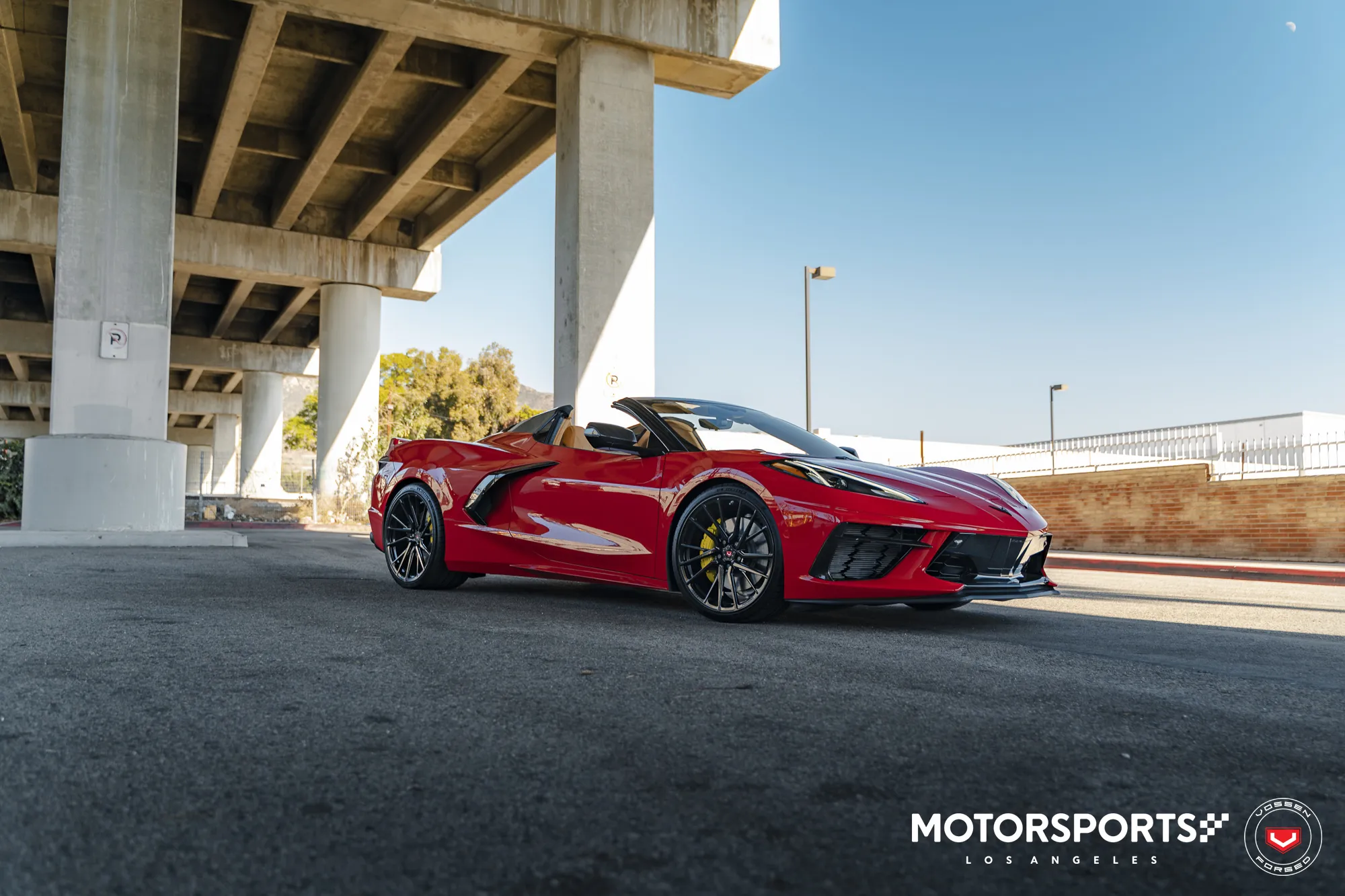 Vossen M X4T forged wheel — close-up spoke detail
