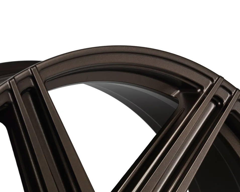 Vossen HF6 2 hybrid forged wheel — finish detail
