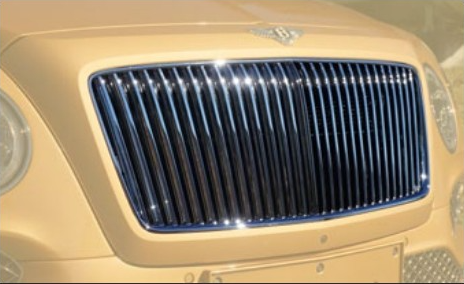 Chrome lamels grill Mansory for Bentley Bentayga 