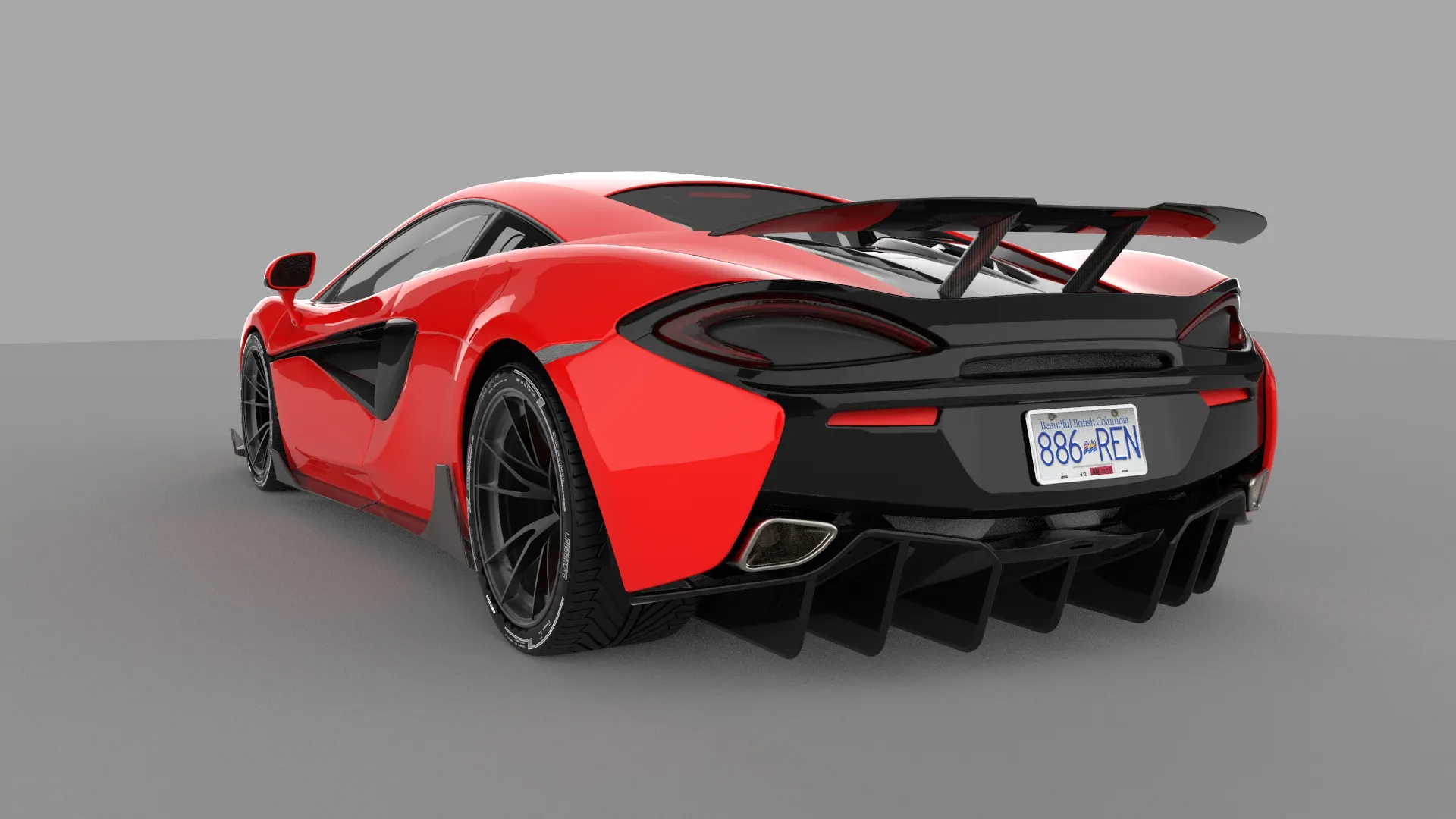 Check price and buy Duke Dynamics Body kit set for McLaren 570s