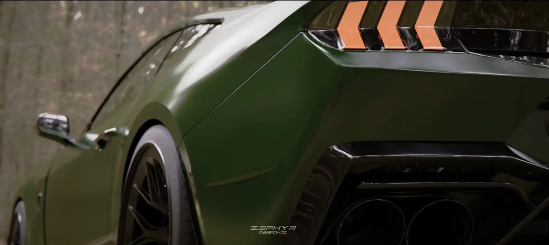 Ford Mustang Shelby GT500 S650 2024 Custom Wide Body Kit by Zephyr