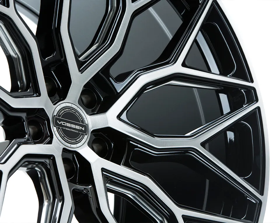 vossen hf 2 wheel brushed gloss black hybrid forged series vossen wheels 2018 1012_29348173248_o