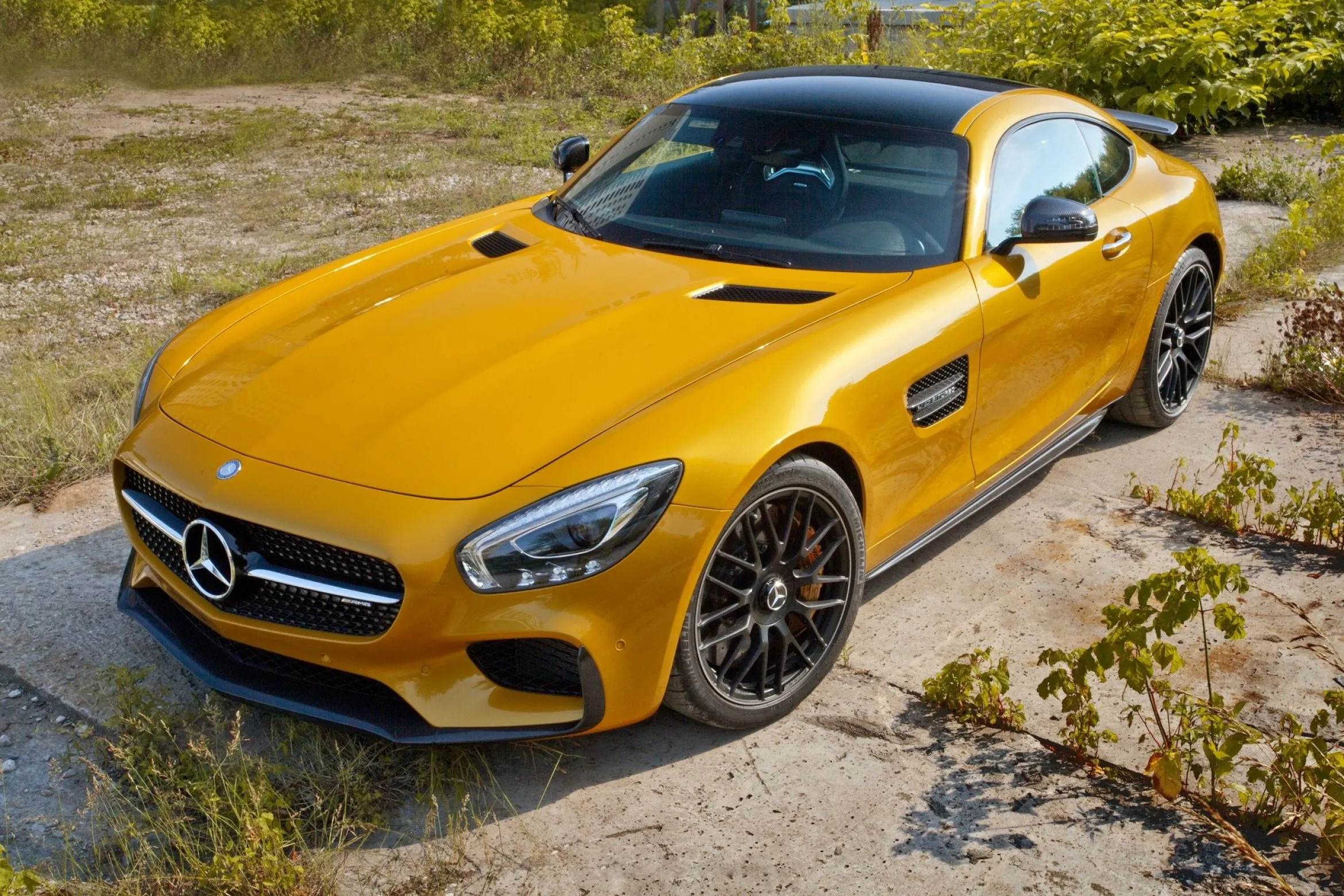Check our price and buy Carbon Fiber Body kit set for Mercedes AMG GT Coupe!