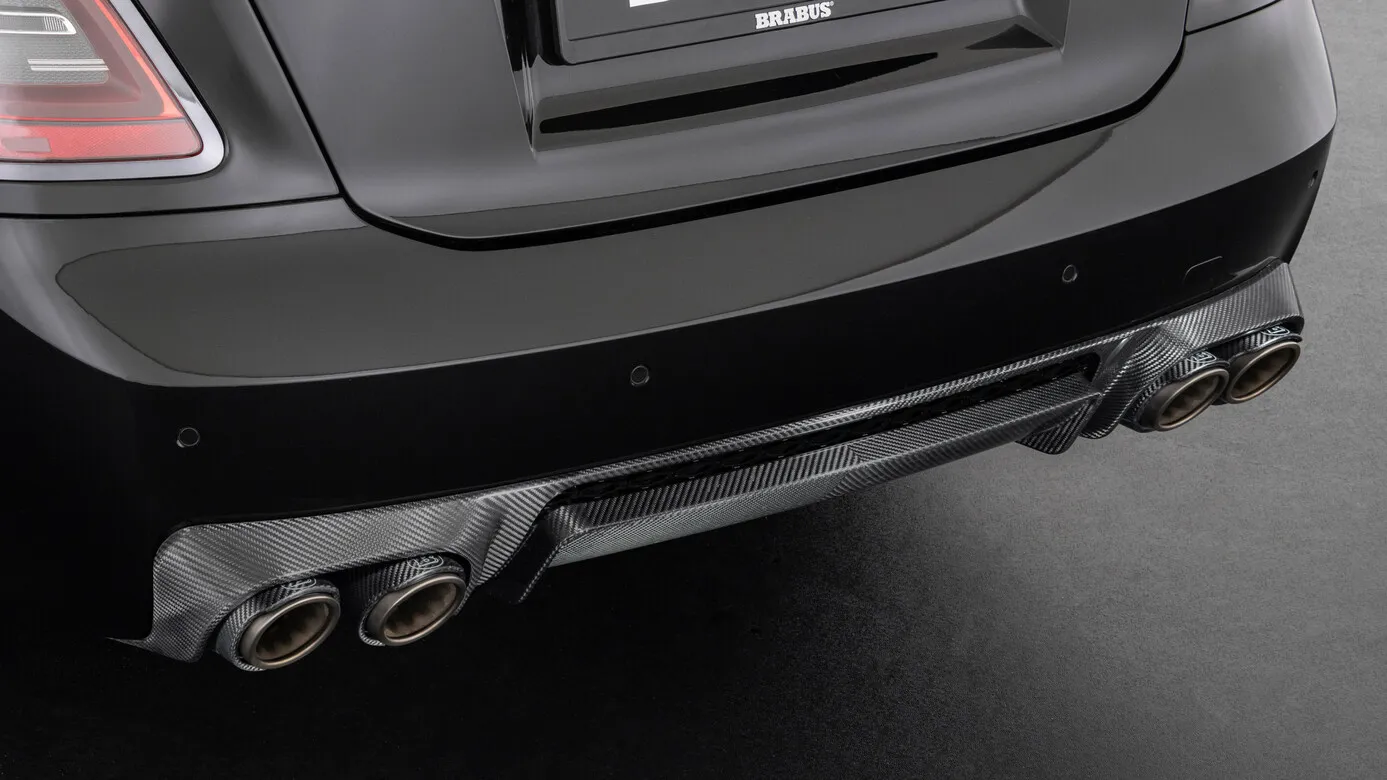 Rear bumper insert Brabus Carbon for Rolls-Royce Ghost