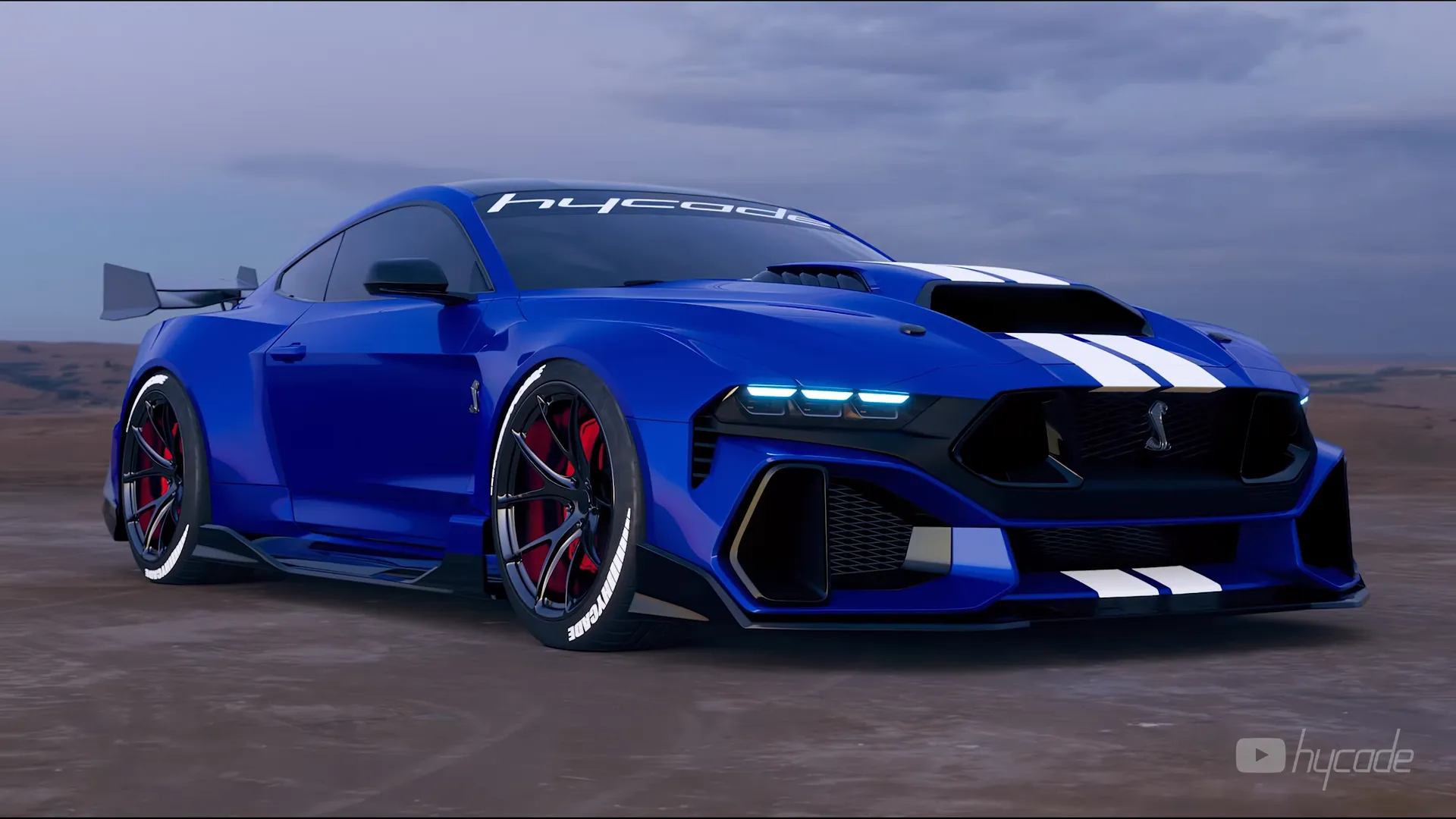 Ford Mustang GT 2024 Custom Design Wide Body Kit by Hycade