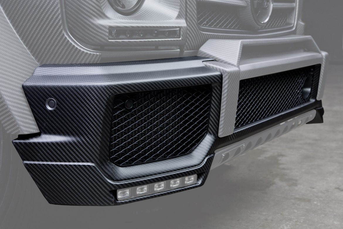 Front bumper BS Style Carbon for Mercedes G-class AMG W463 AMG G 65