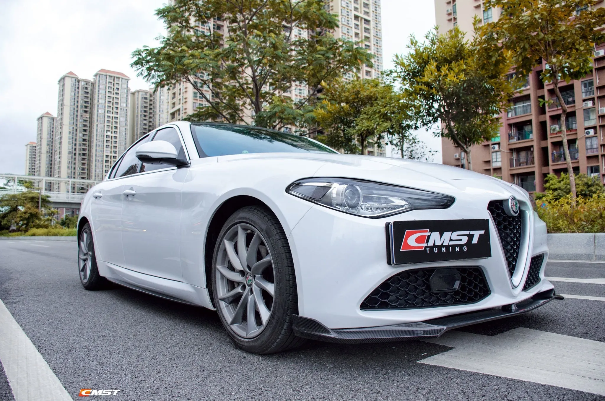 Check our price and buy CMST Carbon Fiber Body Kit set for Alfa Romeo Giulia!