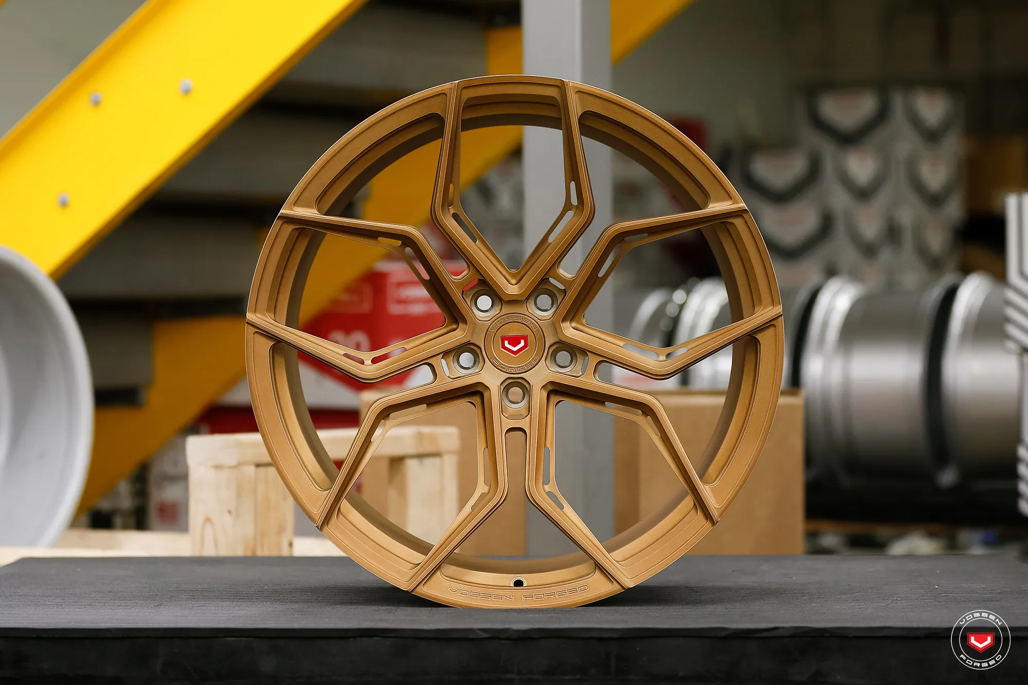 Vossen EVO 3R forged wheel — mounted on vehicle