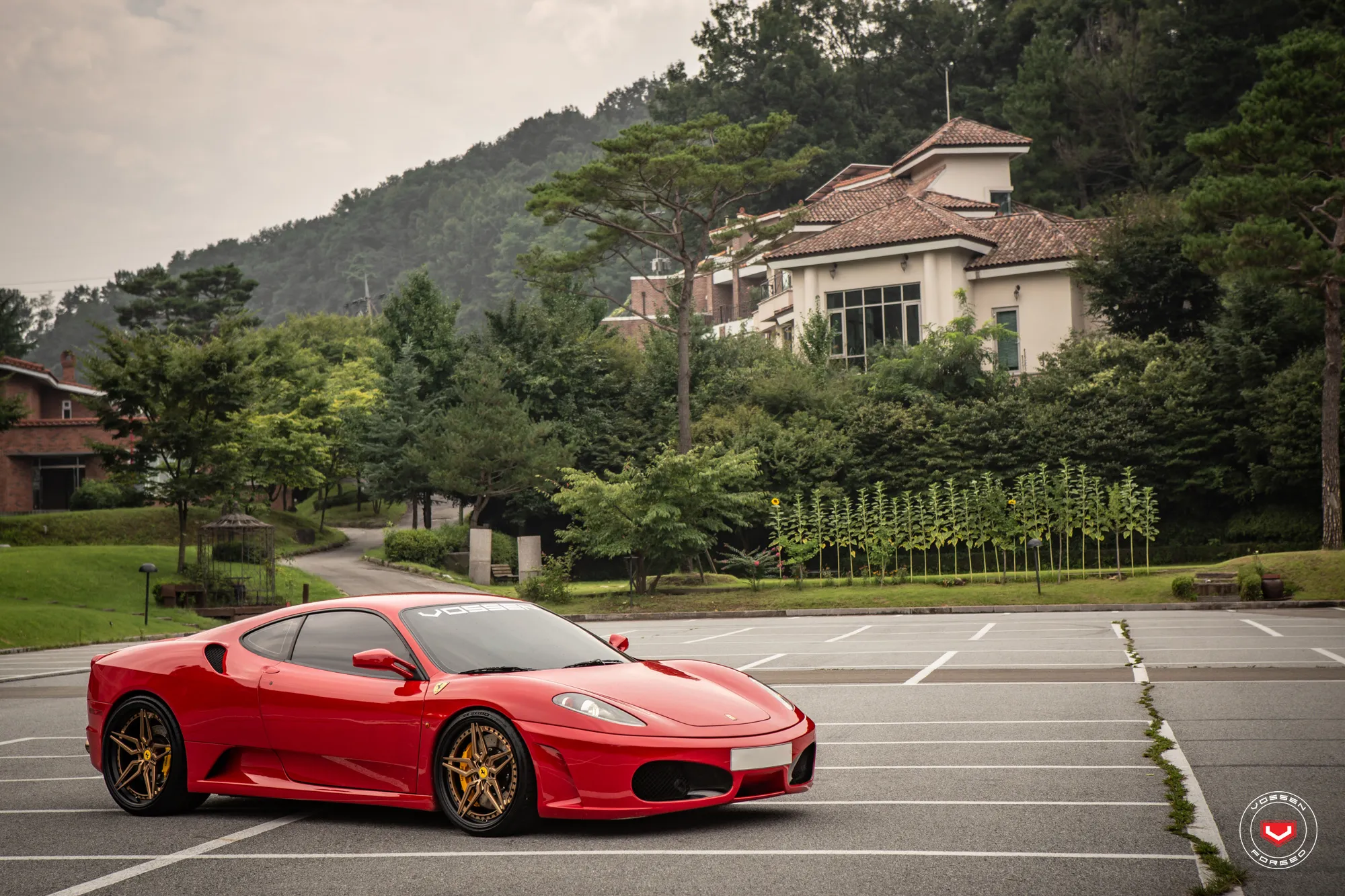 Vossen M X1 3 PIECE 3-piece forged wheel — front view