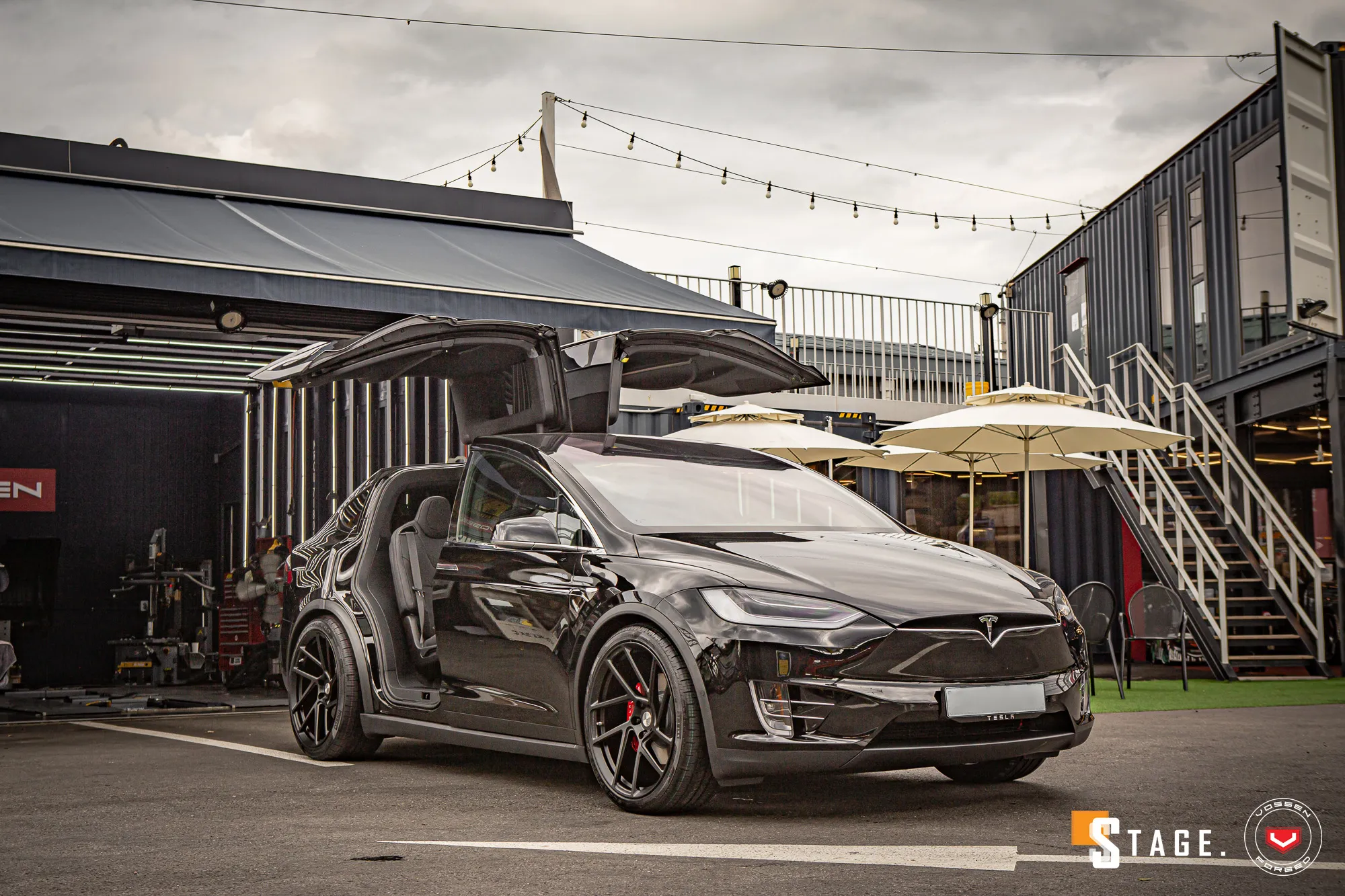 Vossen NV2 forged wheel — front view