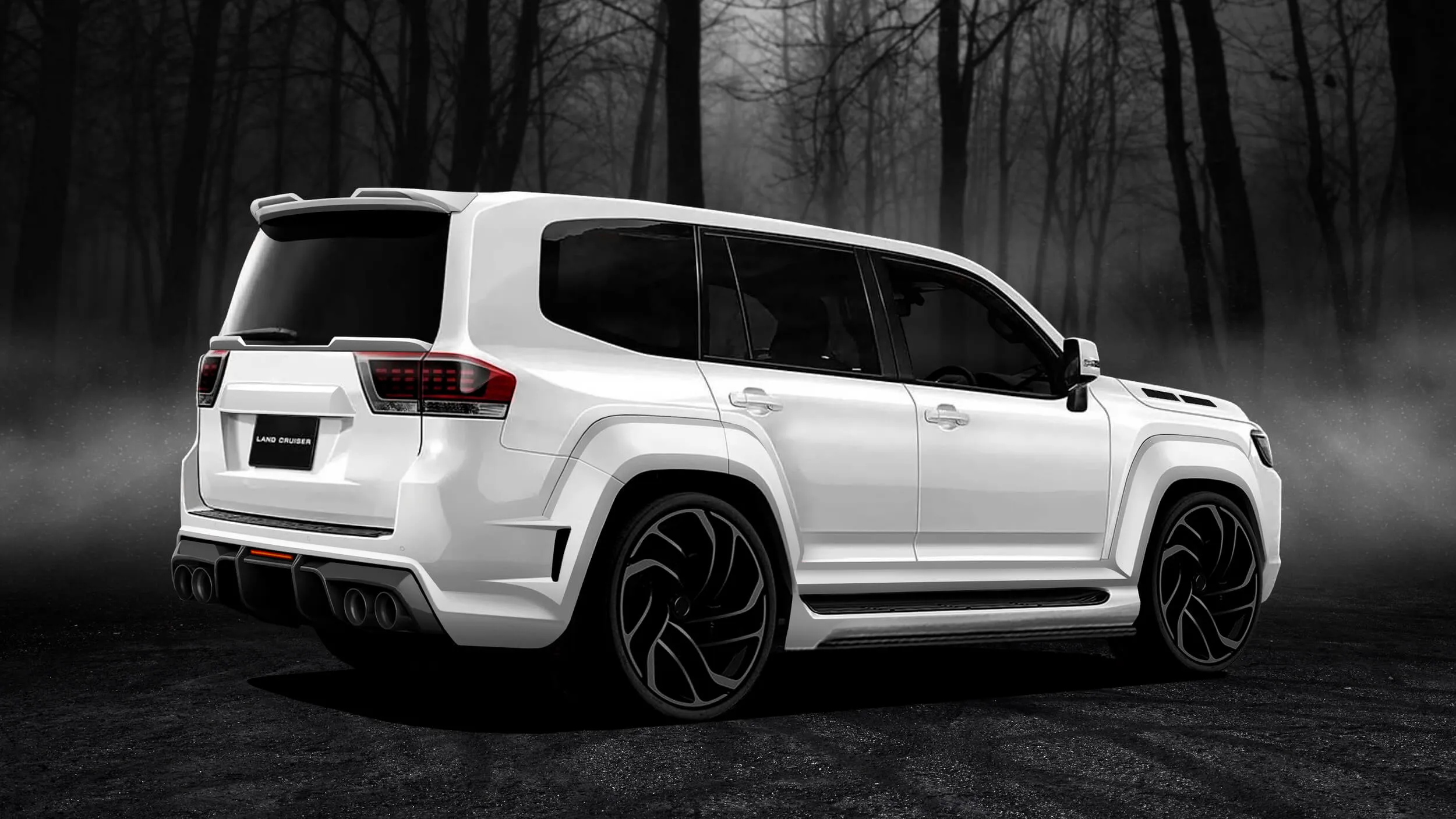 Check price and buy Renegade Design body kit for Toyota Land Cruiser 300