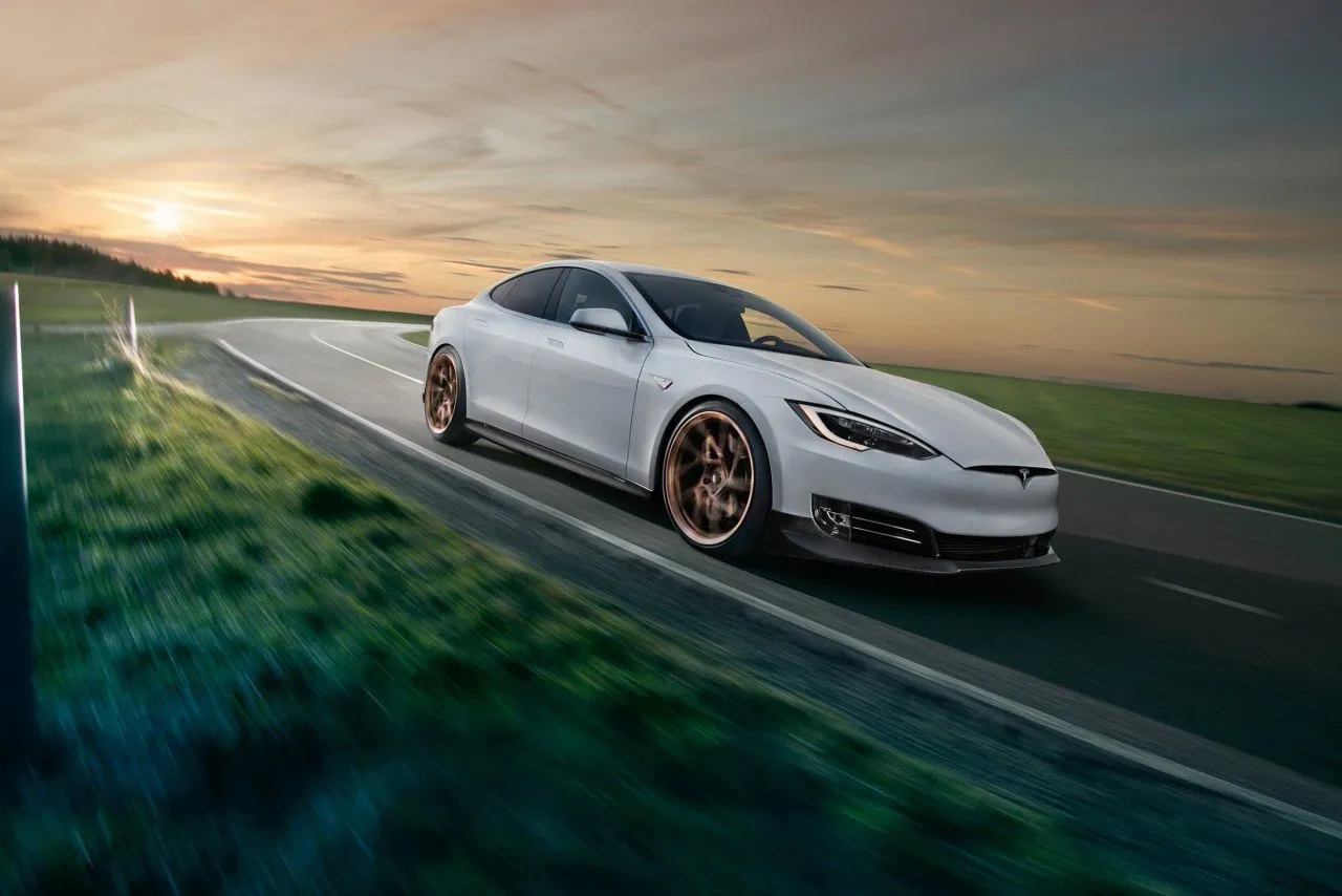 Check price and buy Novitec Carbon Fiber Body kit set for Tesla Model S